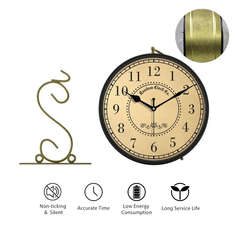 Bellmont Double Sided Wall Clock media 7