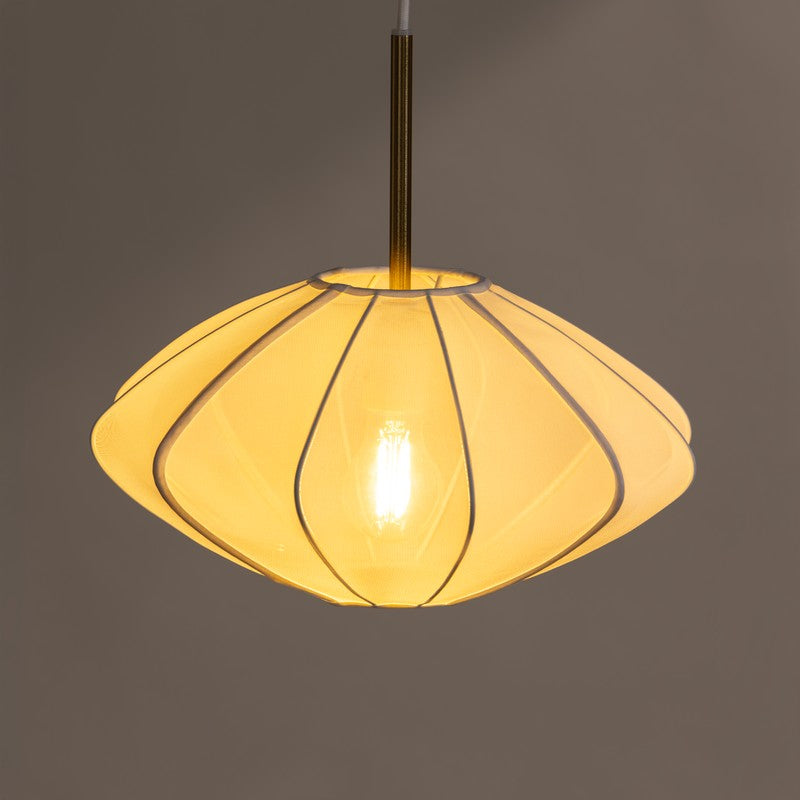 Fig Living Luxe Collection Fabric Ceiling Lamp - Tokyo Lamp media 8
