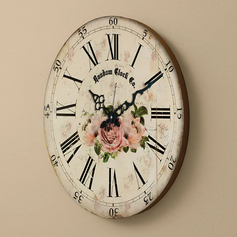 Oldmoor Wood Analog Wall Clock media 3