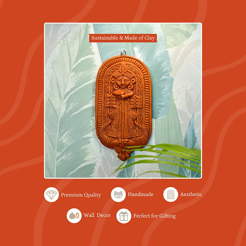 Mrittika Durga Terracotta Wall Accent media 7