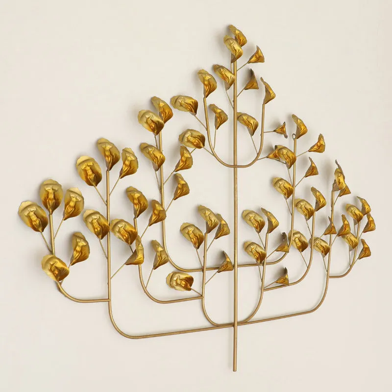 Querta Floral Metal Wall Accent media 3