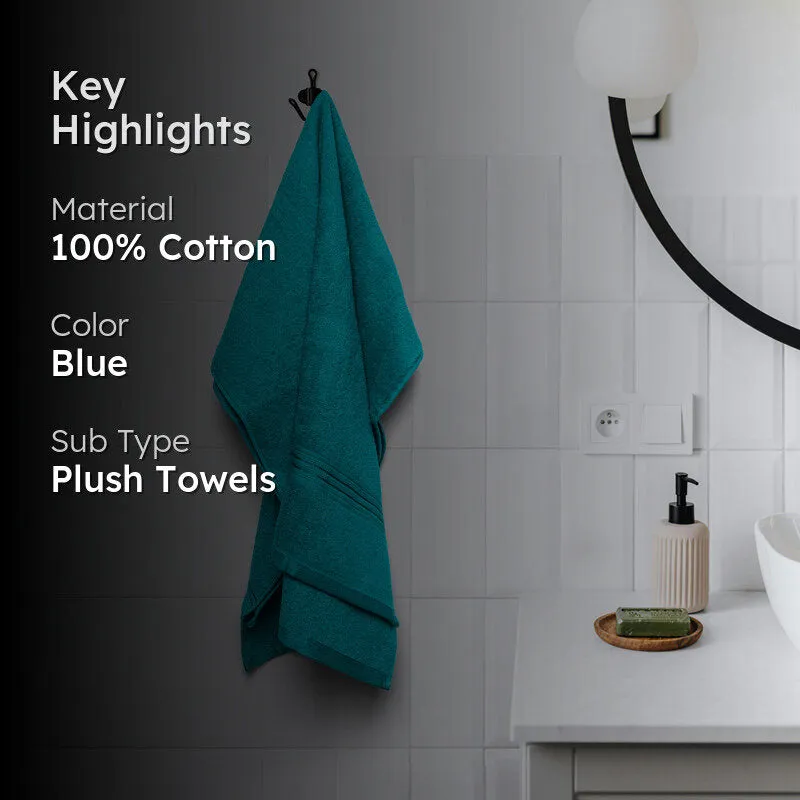 Micro Cotton LuxeDry Solid Bath Towel - Light Blue media 2