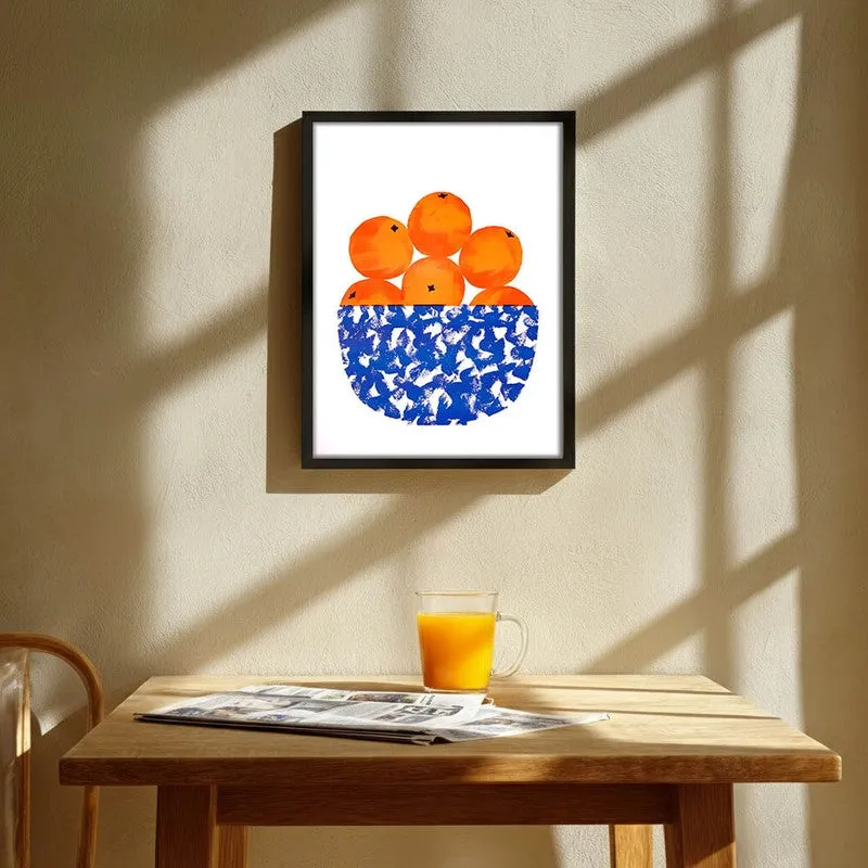 ZestyBowl Archival Canvas Wall Art - Black media 1