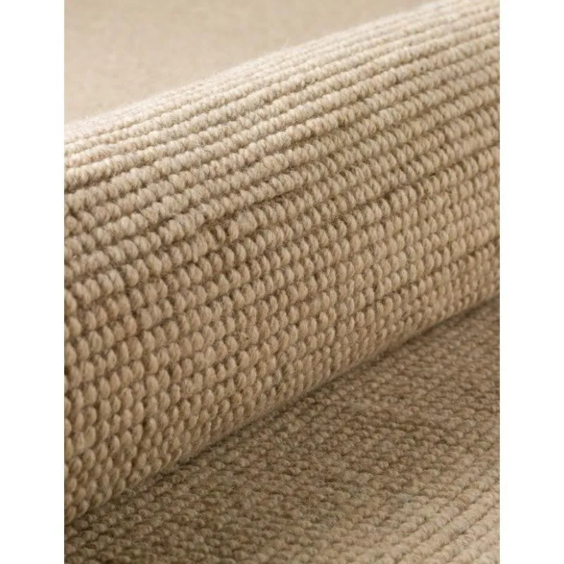 Handloom Hand Loomed Legacy Wool Rug - Oatmeal media 7