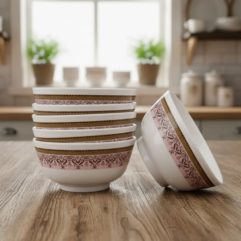 Classic Melamine Snack Bowls (300 mL Each) - Set of Six media 3