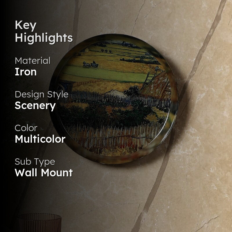 Sunny Meadow Wall Plate media 2