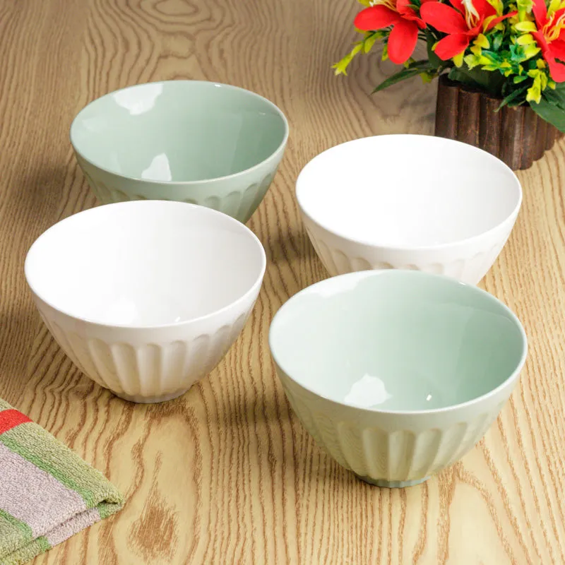 Fluted Charm Serving Bowl(810 mL) - Set Of Four media 3