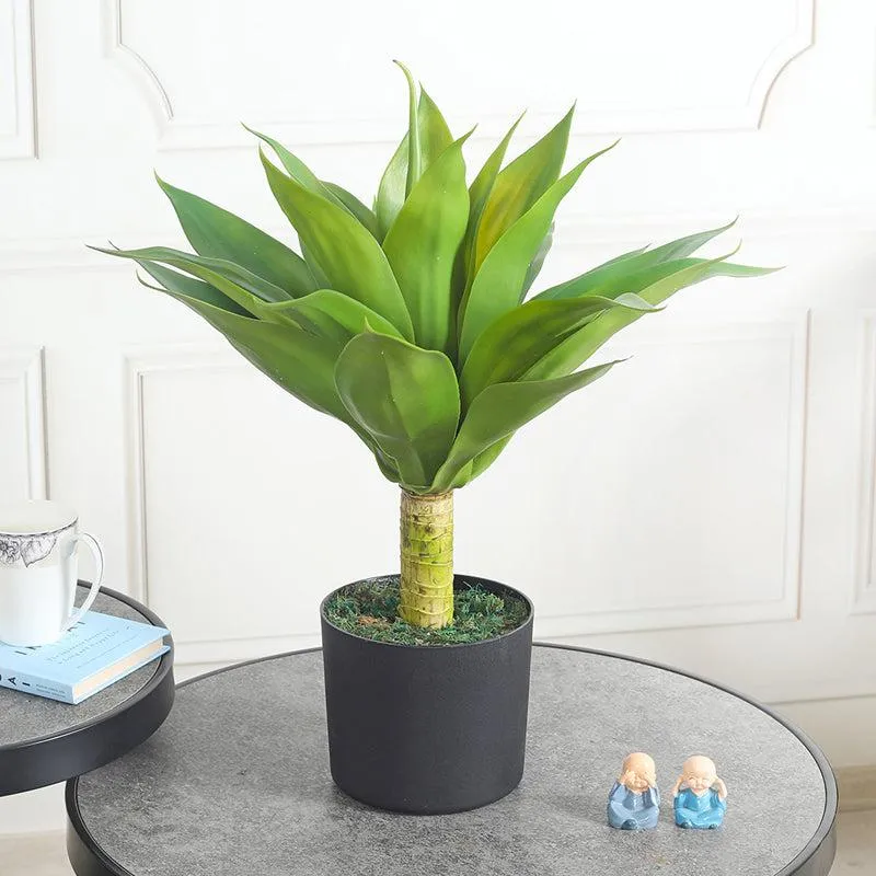 Urban Eden Artificial Plant With Black Plastic Pot media 3