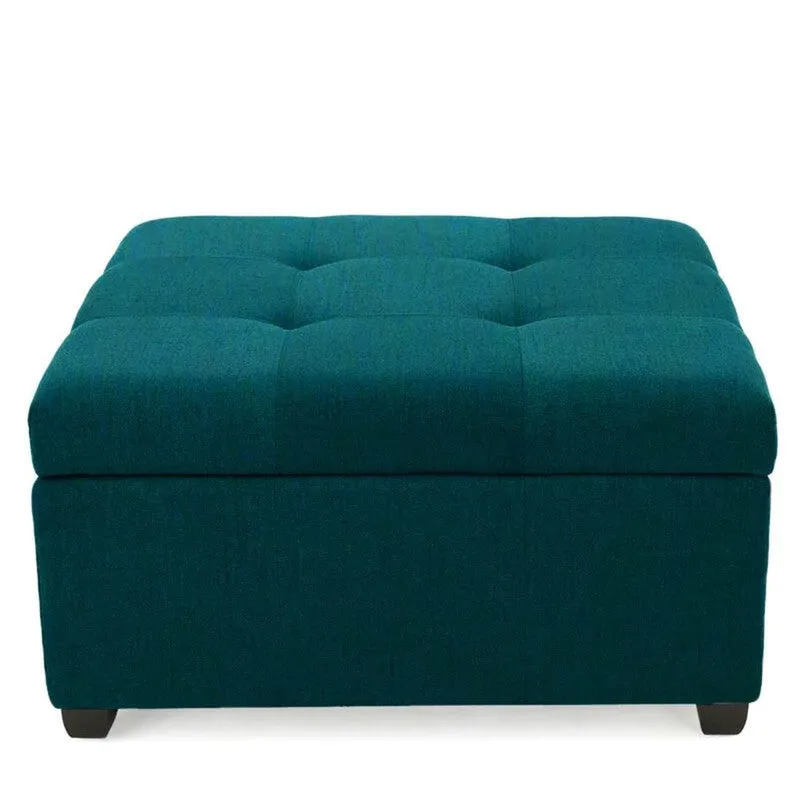 Uvaro Comelo Ottoman - Green media 3