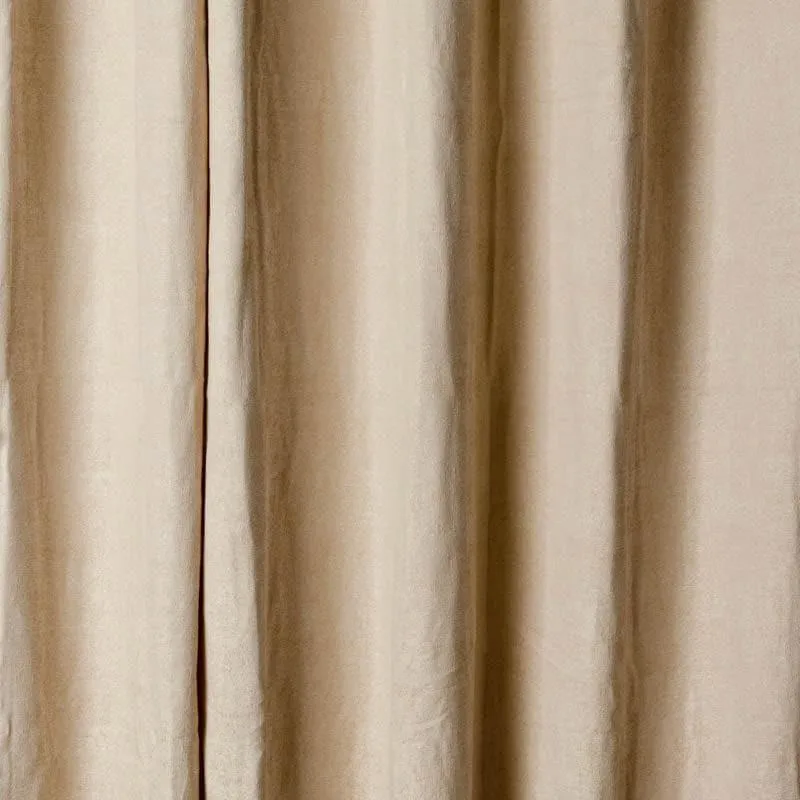 Zephyr Jacquard Single Curtain (Beige) media 4