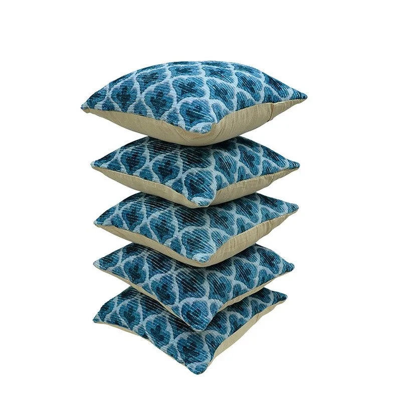 DiagMatrix Cushion Cover (Blue) - Set Of Five media 5