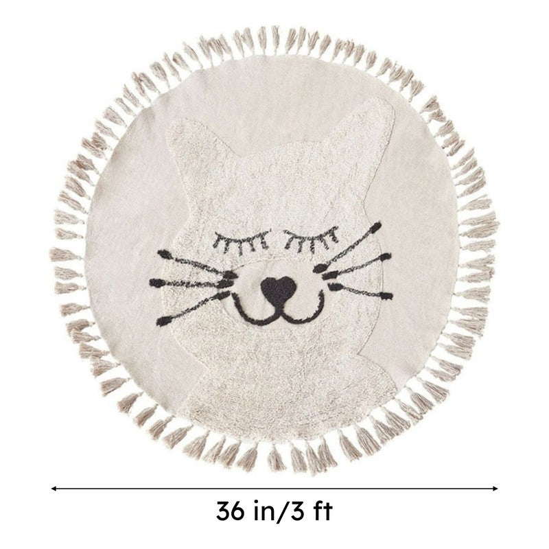 Fluffy Whiskers Tufted Cotton Area Rug media 8
