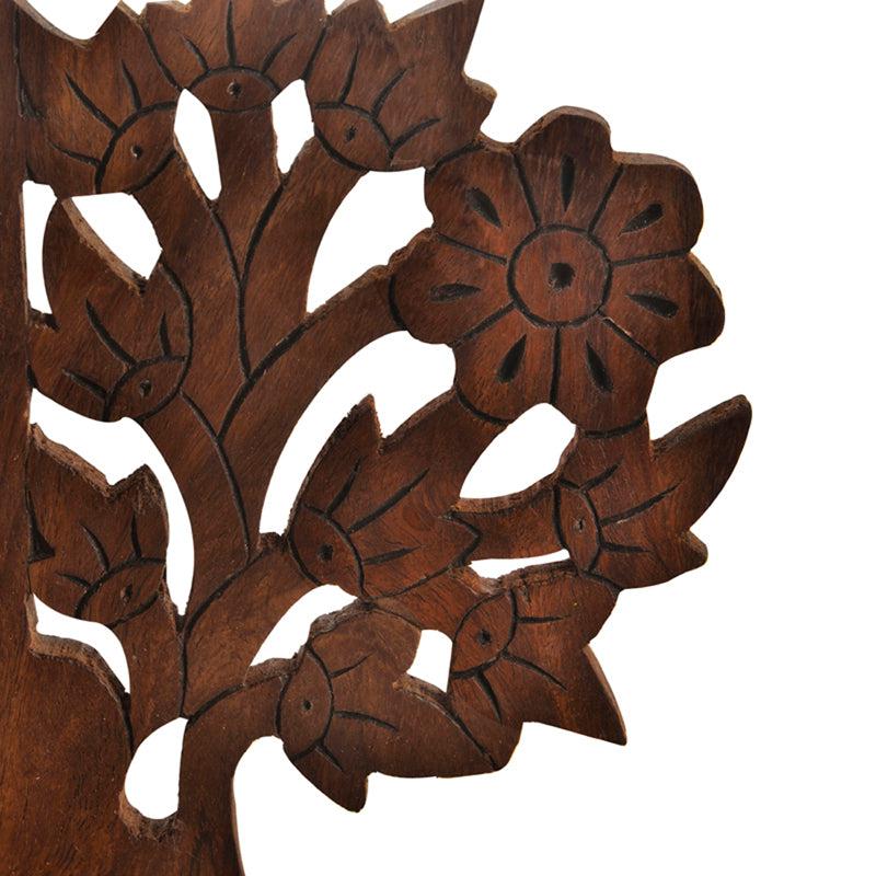 The Story Grove Handcarved Sheesham Wood Book End - Set Of Two media 6