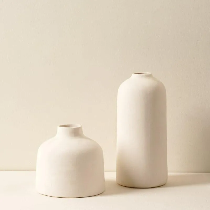 Abbot Vase (White) - Set Of Two media 3