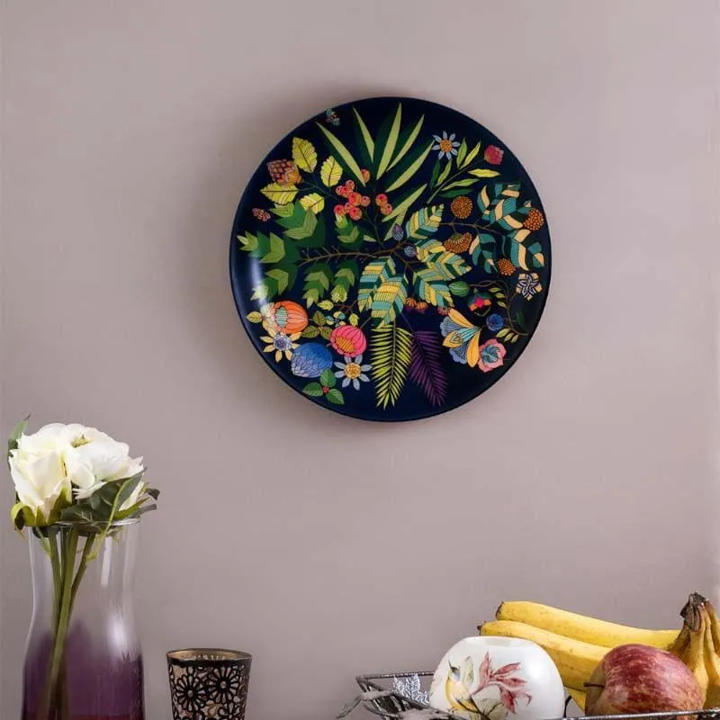 The Vibrant Bliss Decorative Plate - Blue media 4