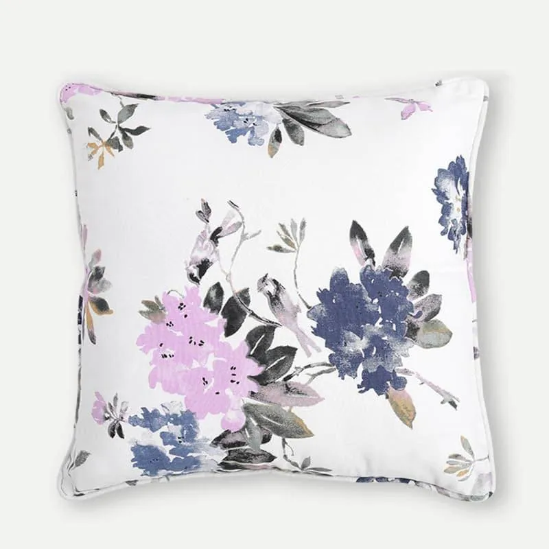 Swayam Pastel Bloom Cushion Cover - Set Of Two media 3