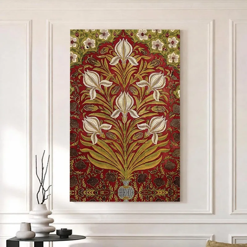 Floral Orbit Canvas Wall Art media 5