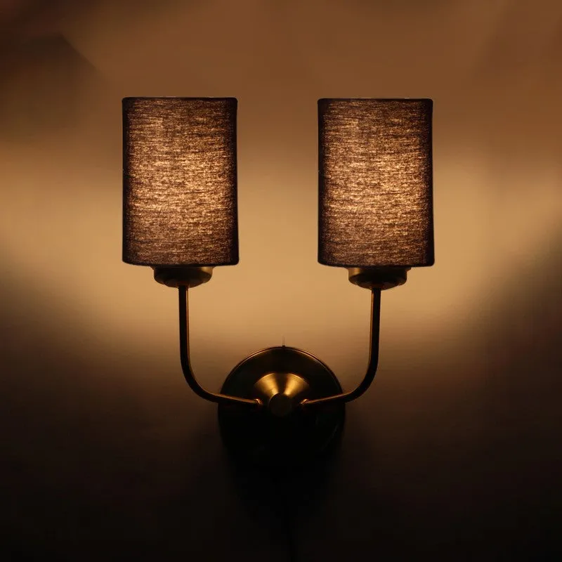 Lumoire Duo Metal Wall Lamp - Gold,Black media 7
