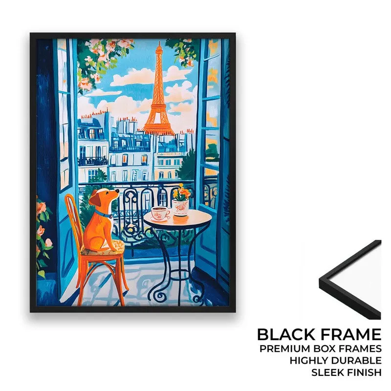 Savory Towers Archival Canvas Wall Art - Black media 8