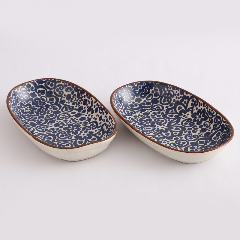 Speckled Stoneware Platter - Set Of Two media 7