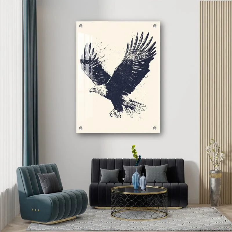 Skybound Eagle Flight Acrylic Wall Art media 6