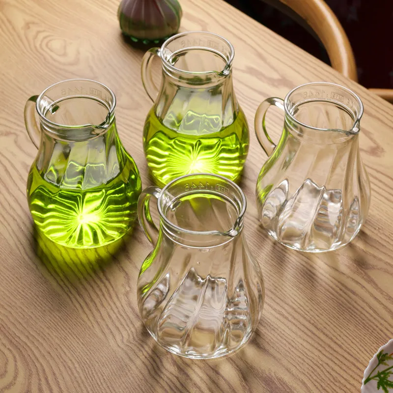 Orvella Glass Jug(1000 mL) - Set Of Four media 1