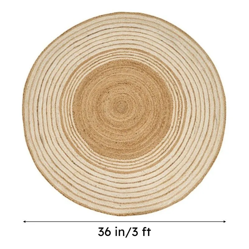 Spiral Craft II Braided Jute Area Rug media 8