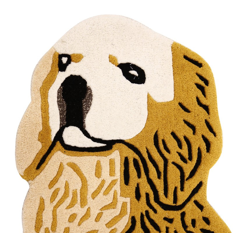 Furry Dog Cotton Carpet media 5