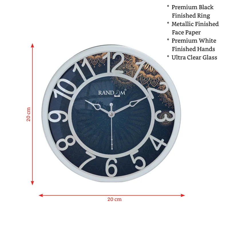 Morako Sweep Silent Wall Clock media 8