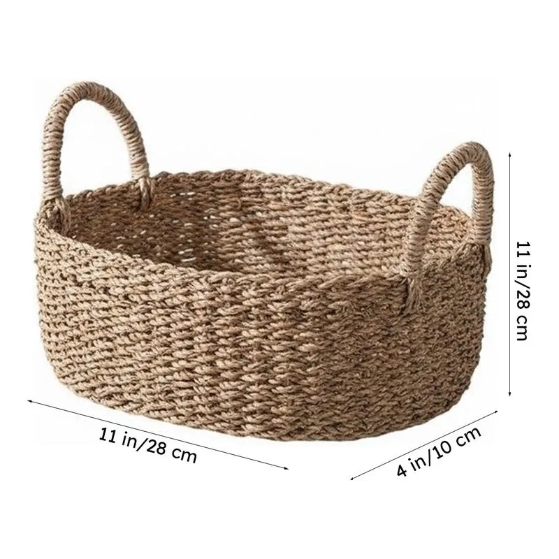 Ginjo Natural Fiber Storage Basket media 8