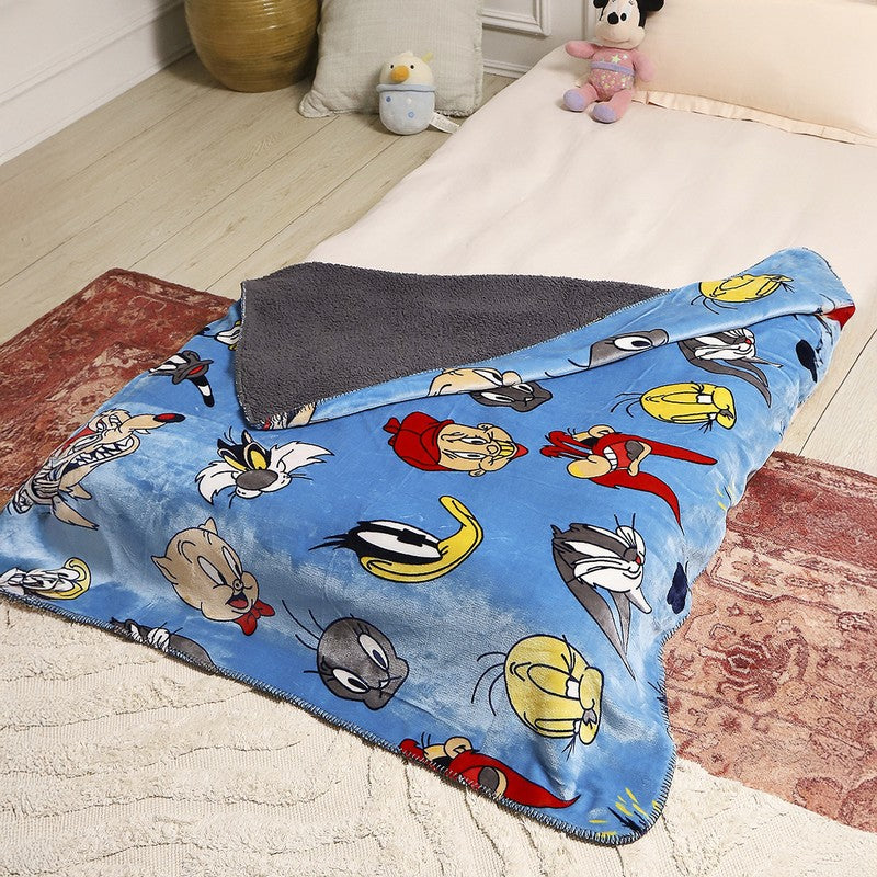 Monte Carlo Cartoon Cuddle Blanket - 553 GSM