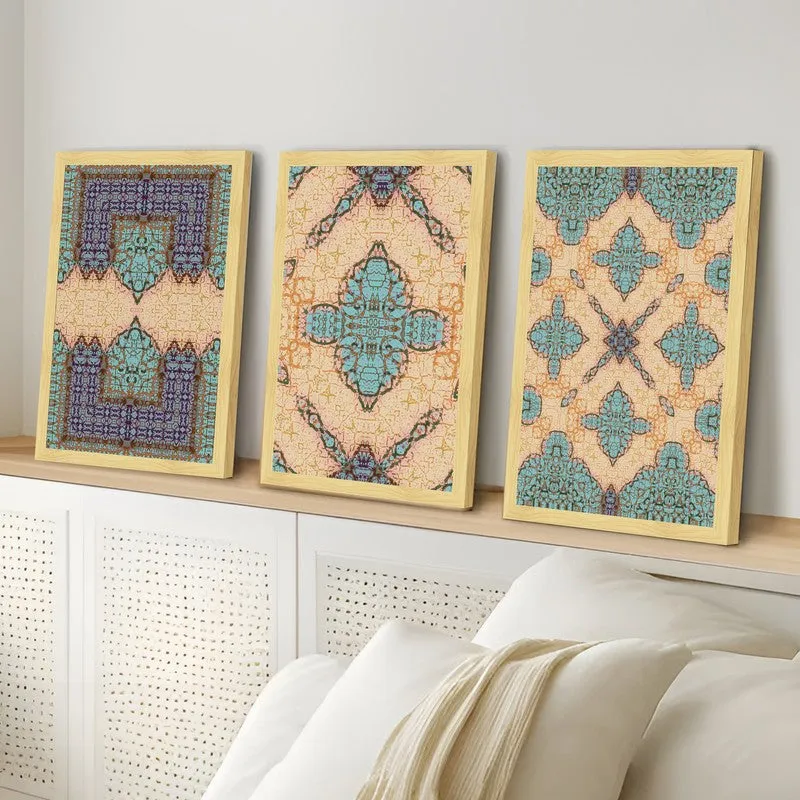 Artora Wall Painting - Set Of Three media 4