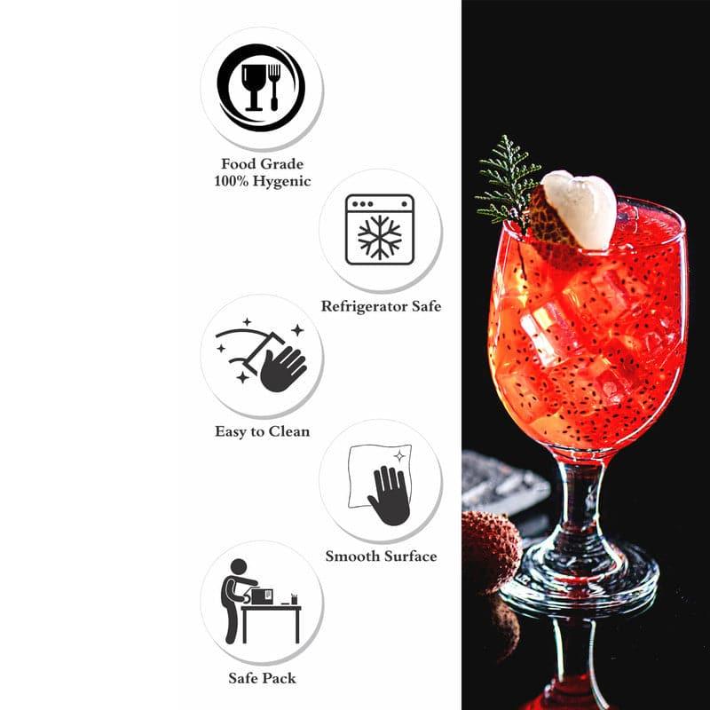 Martina Red Wine Glasses (340 ML) - Set Of Six media 5
