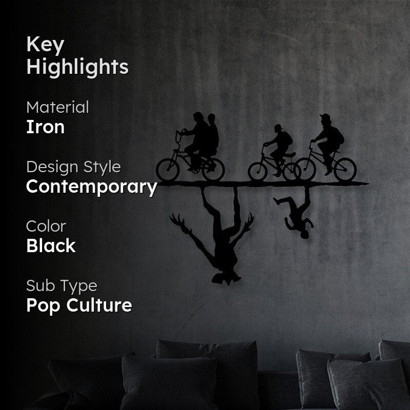 Stranger Things Black Iron Wall Accent media 2