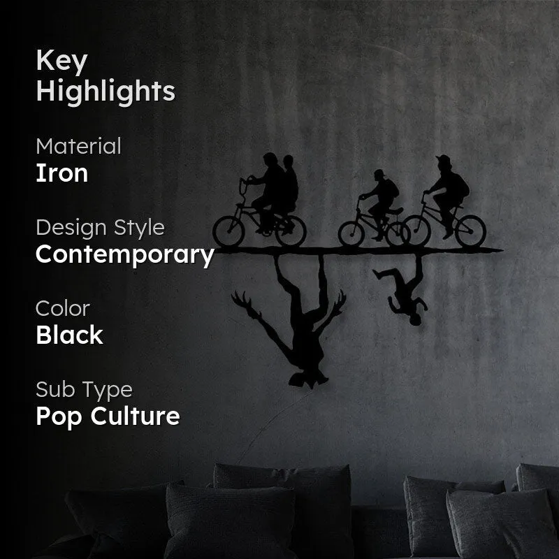 Stranger Things Black Iron Wall Accent media 2