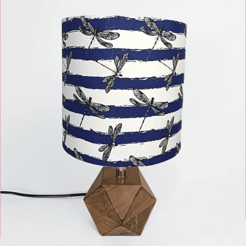 Dragonfly Buzz Hexa Fabric Table Lamp - Multicolor media 4