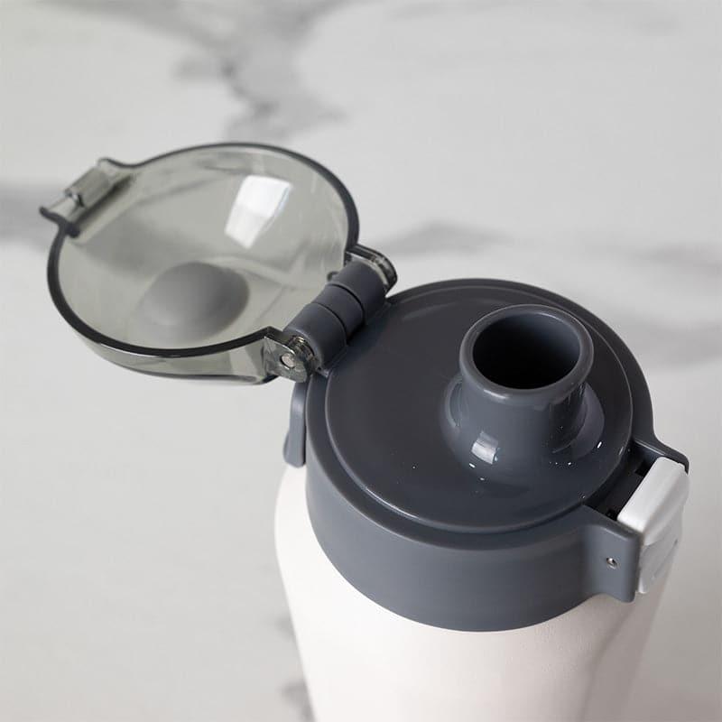 Hydra Hue Hot & Cold Thermos Water Bottle (White & Blue, 650 mL Each) - Set Of Two image 4