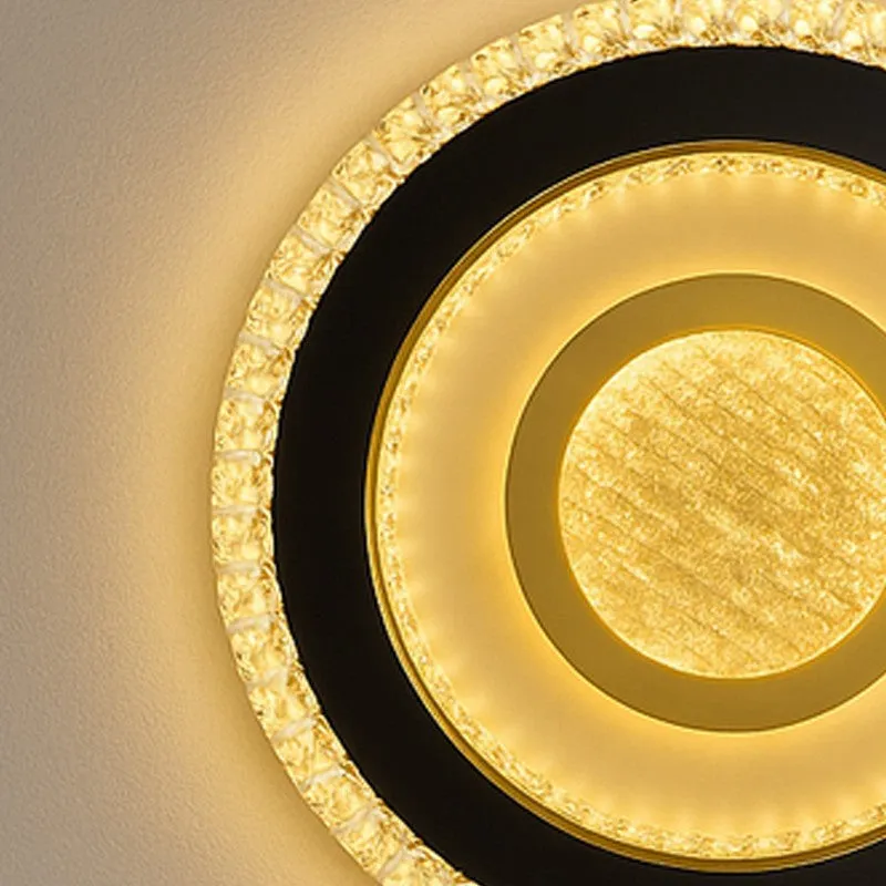 Crystal Aura Metal Ceiling Lamp media 5