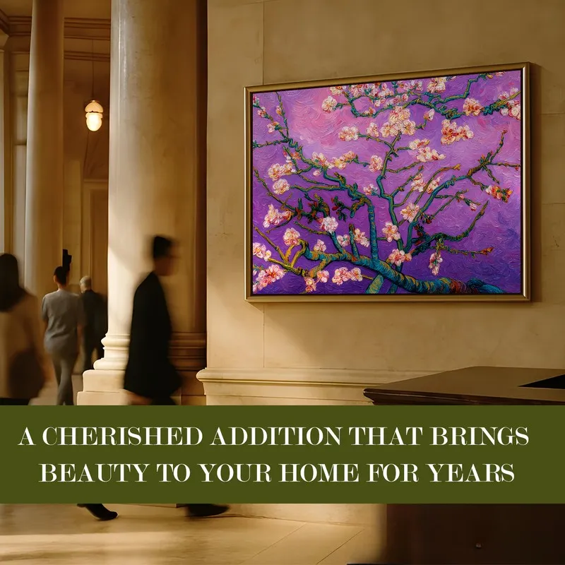 Pastel Canopy Canvas Wall Painting With Frame media 7