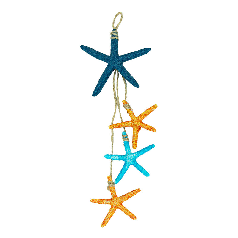 Starfish String Wooden Wall Accent (Dark Blue) - Set Of Two media 5