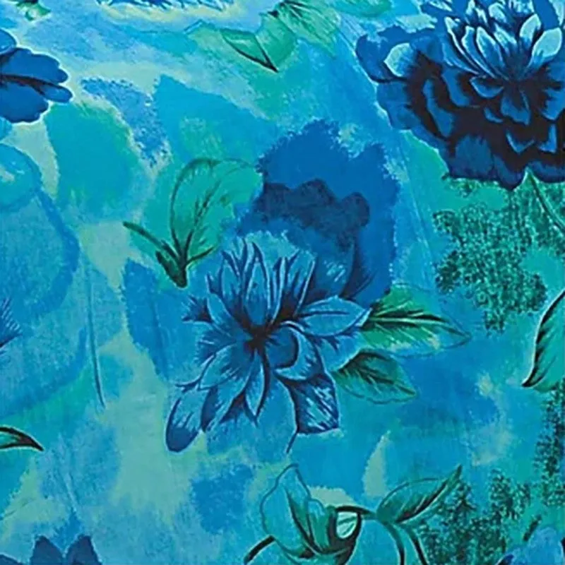 Swayam Blue Bliss Cotton Comforter - 150 GSM media 5