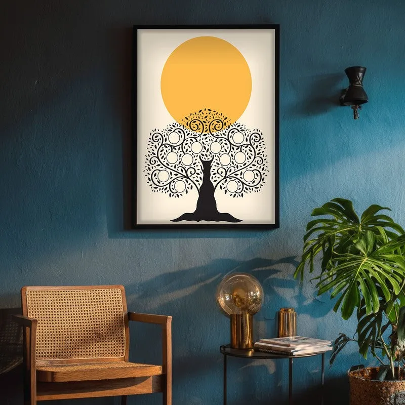 Tharu Archival Paper Wall Art With Frame media 4