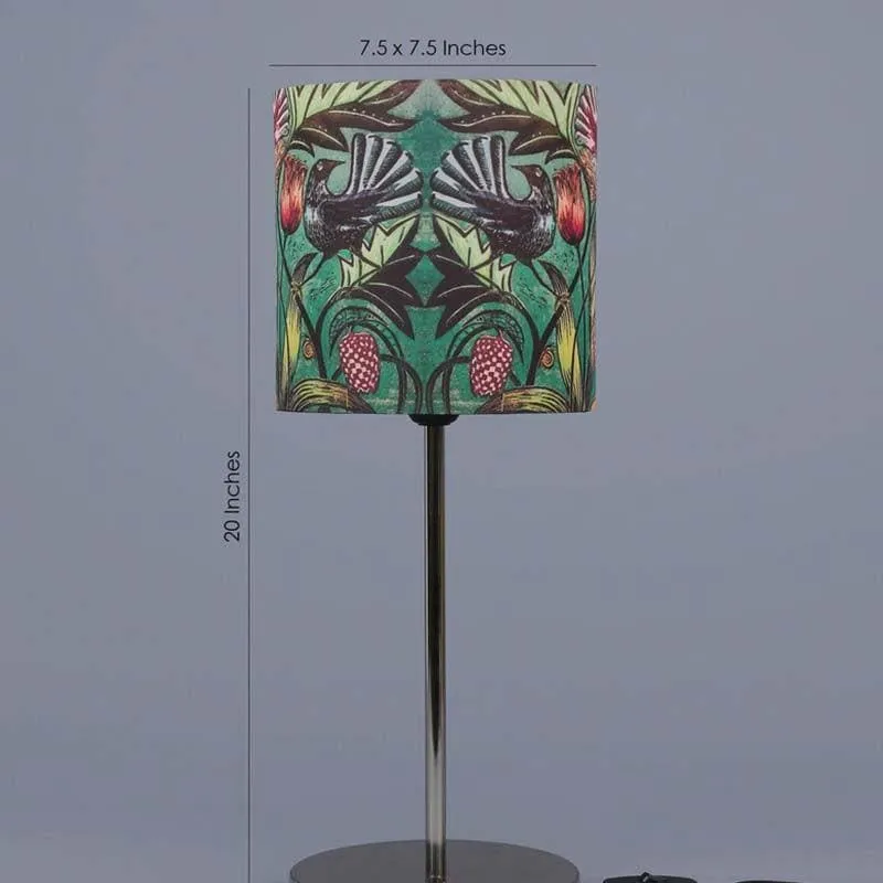 Utopia Metal & Fabric Table Lamp - Multicolor media 6