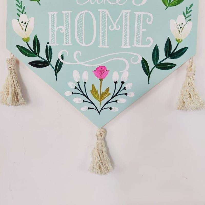 Home Comfort Handpainted Canvas Wall Hanging media 3