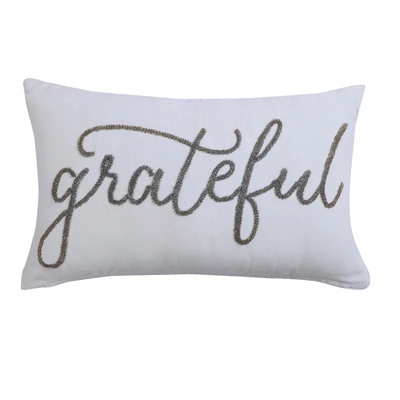 Grainne "Grateful" Cotton Cushion Cover media 3