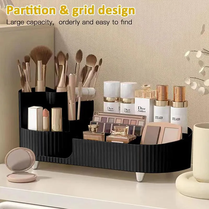 Sort Story Plastic Cosmetic Organiser - Black media 6