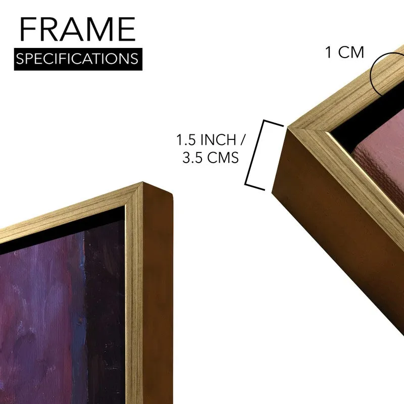 Shadow Strings Canvas Wall Painting With Frame media 8