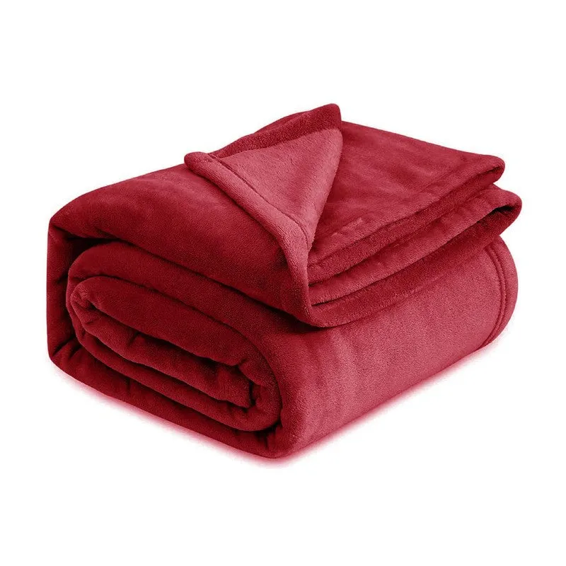 Soft Elite I Blanket(Red) - 220 GSM media 4