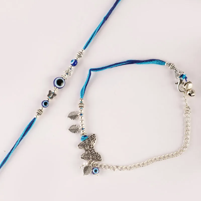 Nilava Evil Eye Rakhi Hamper media 3