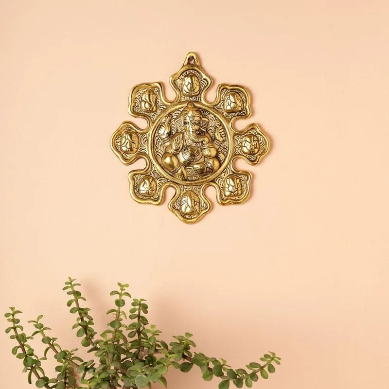 Ganesha Geeth Aluminium Wall Accent media 3